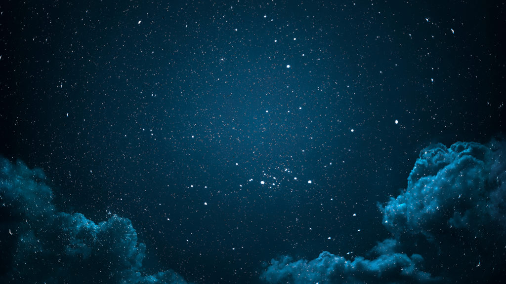 Royalty-free stock photo: A star-filled sky to gaze on God’s faithfulness