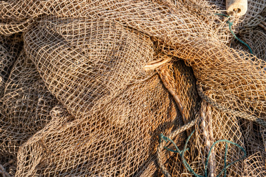 A crumpled fishing net reminds us of the wisdom of guarding against the pitfalls of offense.
